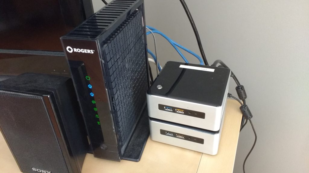 nucs and router